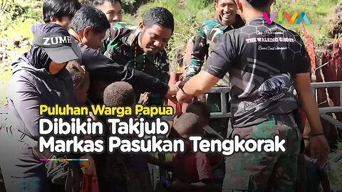 Puluhan Warga Papua Serbu Markas Pasukan Tengkorak Kostrad