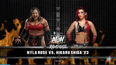 AEW Rampage Hikaru Shida vs Nyla Rose