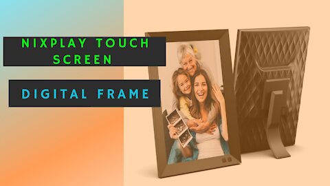 Nixplay 10.1 inch Touch Screen Digital Picture Frame #Nixplay_Touch_Screen_Digital_Picture_Frame