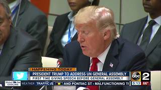 President Trump to give first speech to the U.N. General Assembly