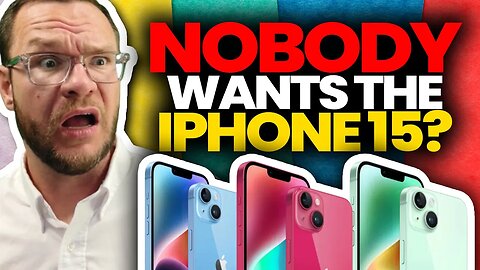 Why the iPhone 15 Sucks...📉 Apple's Stock Drops 2% Post-iPhone 15 Reveal! Nobody's Interested? 😮📱