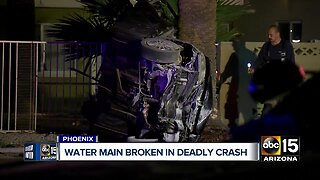 1 killed in single-vehicle crash in Phoenix