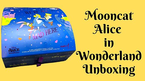 Mooncat Alice in Wonderland Unboxing