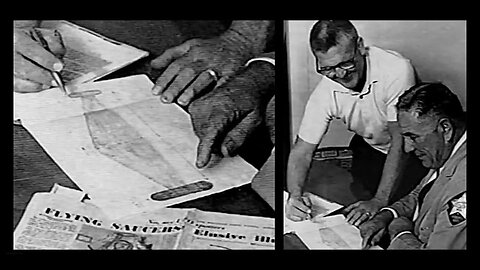 UFO “a football field long” hovered above the car of Brazoria Deputies Billy McCoy & Bob Goode, 1965