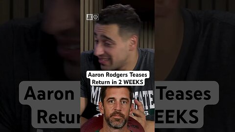 Aaron Rodgers Teases Return in 2 WEEKS | Is this true? #nfl #americanfootball