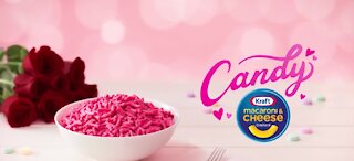 Kraft giving away pink and sweet Mac & Cheese for Valentine's Day