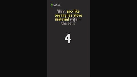 Biology Quiz: What sac-like organelle stores material within the cell?