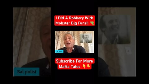 Sal Polisi- I Did A Robbery With Mobster Big Funzi! 🔫 #johngotti #mafia #sammythebull #truecrime
