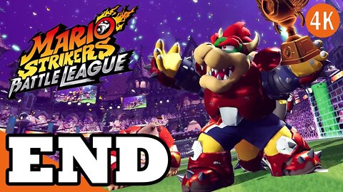 Mario Strikers Battle League Walkthrough 100% Ending - Hard [NSW/4K] [Commentary By X99]