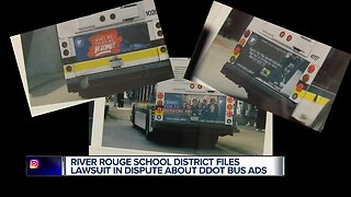 River Rouge School District sues Detroit over billboard and bus advertising
