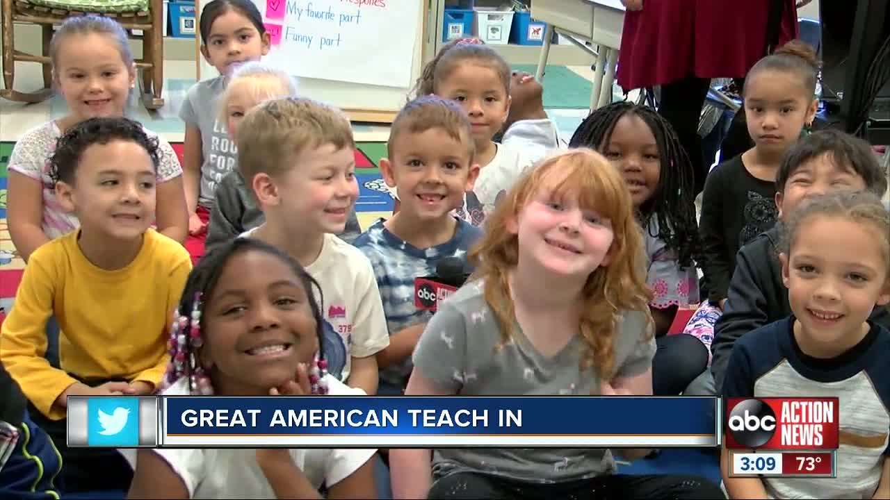 ABC Action News, TPD visit kids for Great American Teach-In