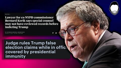 Bill Barr CONFIRMS DOJ Double-Standard