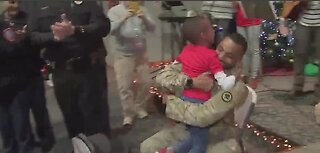 Army dad surprises family in New Jersey
