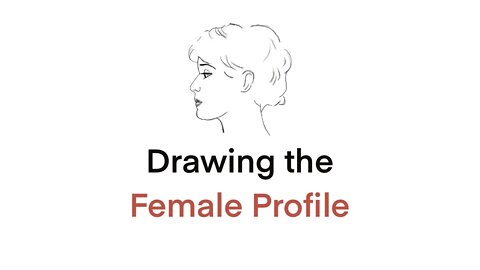 Beginner Digital Art: Drawing the Female Profile