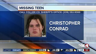 17-year-old Christopher Conrad reported missing in Collier County