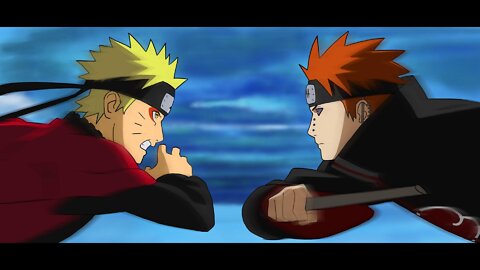 Naruto vs Pain