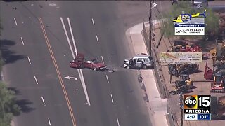 One killed in crash near 7th Avenue and Broadway