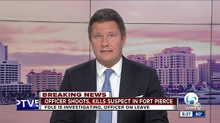 Officer-involved shooting in Fort Pierce
