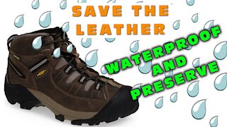 How to Waterproof and Preserve Nubuck Leather Hiking Boots