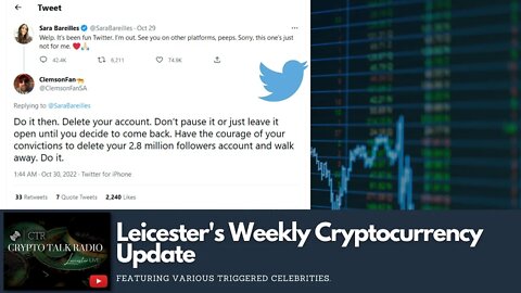 Leicester's Weekly #Crypto Checkin: #Bitcoin/ #Ethereum Drama, THOREUM Miner, Election Impact & More