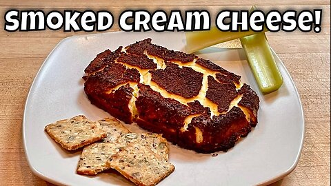 Smoked Cream Cheese - Outdoors or Indoors - Super Low Carb / Keto