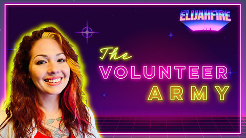 ElijahFire: Ep. 76 – CHRISTA ELISHA "THE VOLUNTEER ARMY"