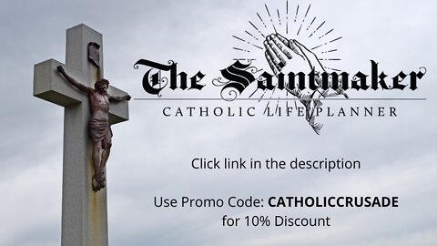 Catholic Life Planner - The Saintmaker