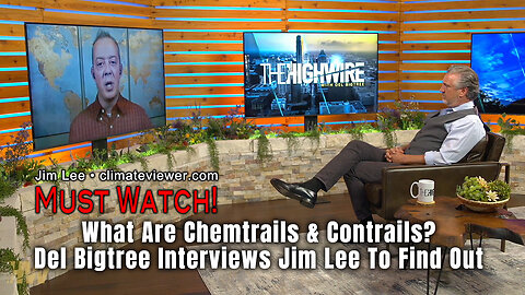 What Are Chemtrails & Contrails? Del Bigtree Interviews Jim Lee To Find Out