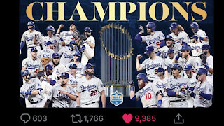 Clippers Get Played By Dodgers After They Won The World Series And Celebrated With Lakers, LeBron