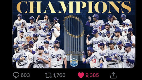 Clippers Get Played By Dodgers After They Won The World Series And Celebrated With Lakers, LeBron