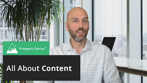 All About Content | Prospect Genius