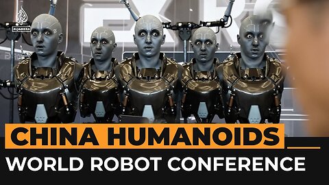 Lifelike androids take over World Robot Conference in China