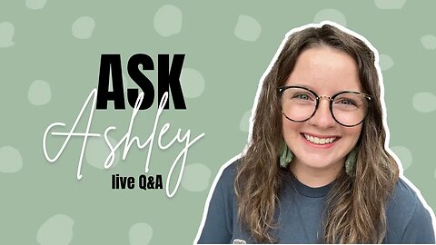 Ask Ashley- Episode 2 - Crochet Business Live Q&A