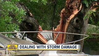 Possible tornado causes damage across St. Pete