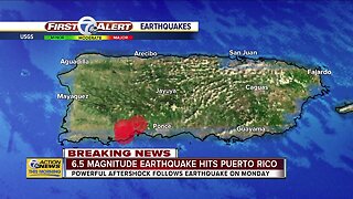 6.5 magnitude earthquake hits Puerto RIco