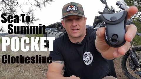 Sea to Summit Pocket Clothesline. The piece of gear you didn't know you had to have!