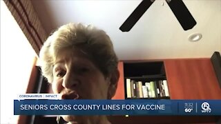 Palm Beach County seniors going to other counties to get vaccinated