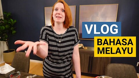 Gadis Amerika membuat Kek Sarang Semut Che Nom | vlog Bahasa Melayu
