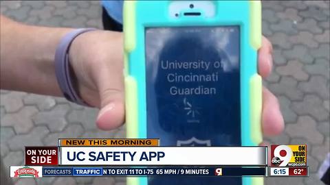 University of Cincinnati debuts 'Bearcat Guardian' safety app