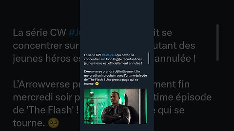 La série CW #JusticeU concentrer sur John Diggle recrutant des jeunes héros officiellement annulée 🥺