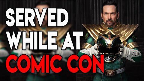 Investigator Exposes Jason David Frank was Served Divorce Papers While Working at Comic Con