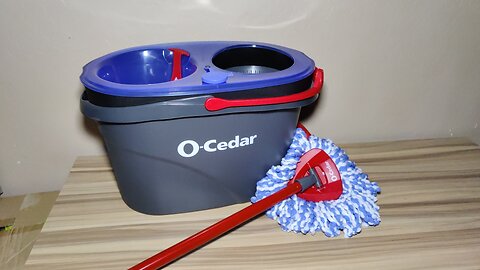 O-Cedar Microfiber Spin Mop and Bucket