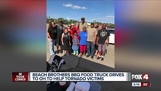 Cape Coral food truck owners help tornado victims in Ohio