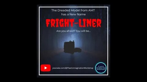 White Freight Liner Halloween Build Official Trailer 1 🎃😄#shorts #Halloween #amt