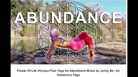 Flower Of Life | Vinyasa Flow Yoga for Abundance ☮️