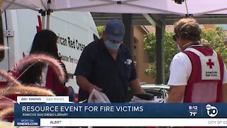 Resource event held for Valley Fire victims