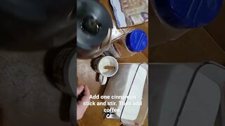 How I make my coffee pt 2
