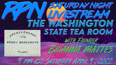 Brianna Mattes & the Washington State Tea Room with Zak Paine on Sat. Night Livestream
