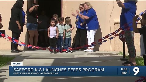 Program brings affordable preschool for families at Safford K-8