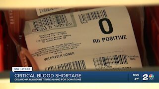 Critical Blood Shortage